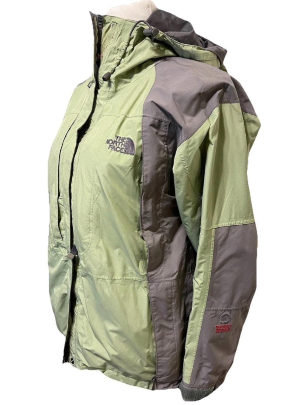 Vintage North Face Celery Green Summit Series Gore Tex Jacket Parka Women S